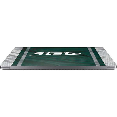 Michigan State University Jersey Grey Laptop Skins
